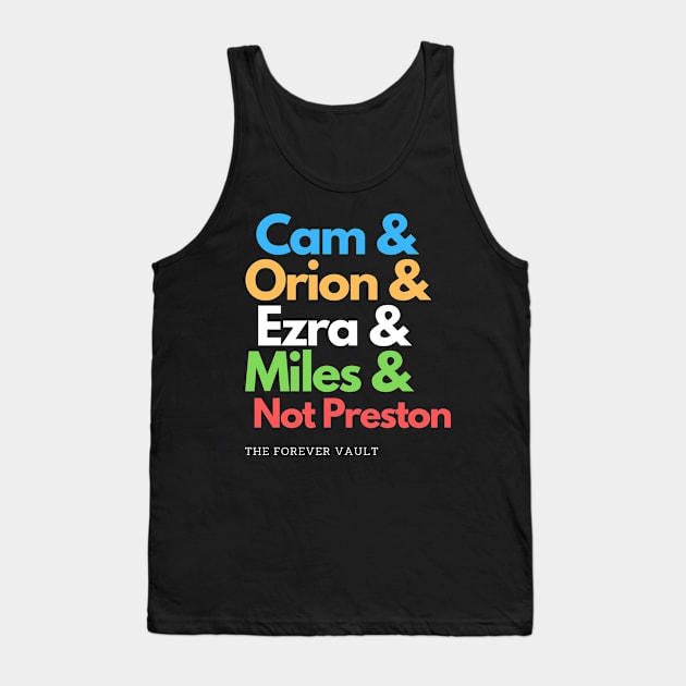 Finn Dixon's Forever Vault Gymnastics Team T-Shirt Tank Top by Finn Dixon